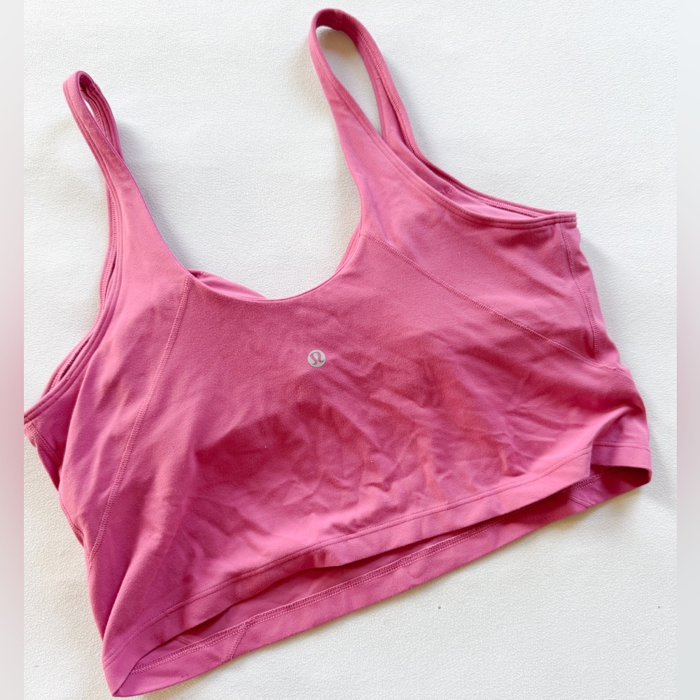 Women’s Lululemon Pink Align Tank Size 14